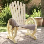 VIDAXL Chaises de jardin Adirondack lot de 4 bois de sapin massif