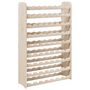 Voir la diapositive 2 : VIDAXL Casier à vin 72,5x25x111,5 cm Bois de pin massif