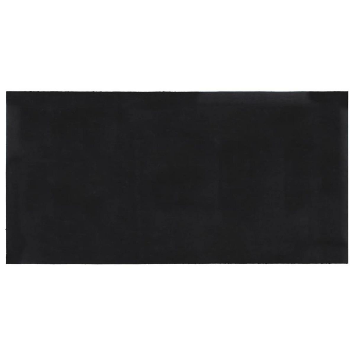 VIDAXL Tapis de porte gris fonce 100x200 cm fibre de coco touffete