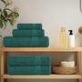 Voir la diapositive 3 : VIDAXL Serviettes de visage 2 pcs vert 30x30 cm 360 g m² 100% coton