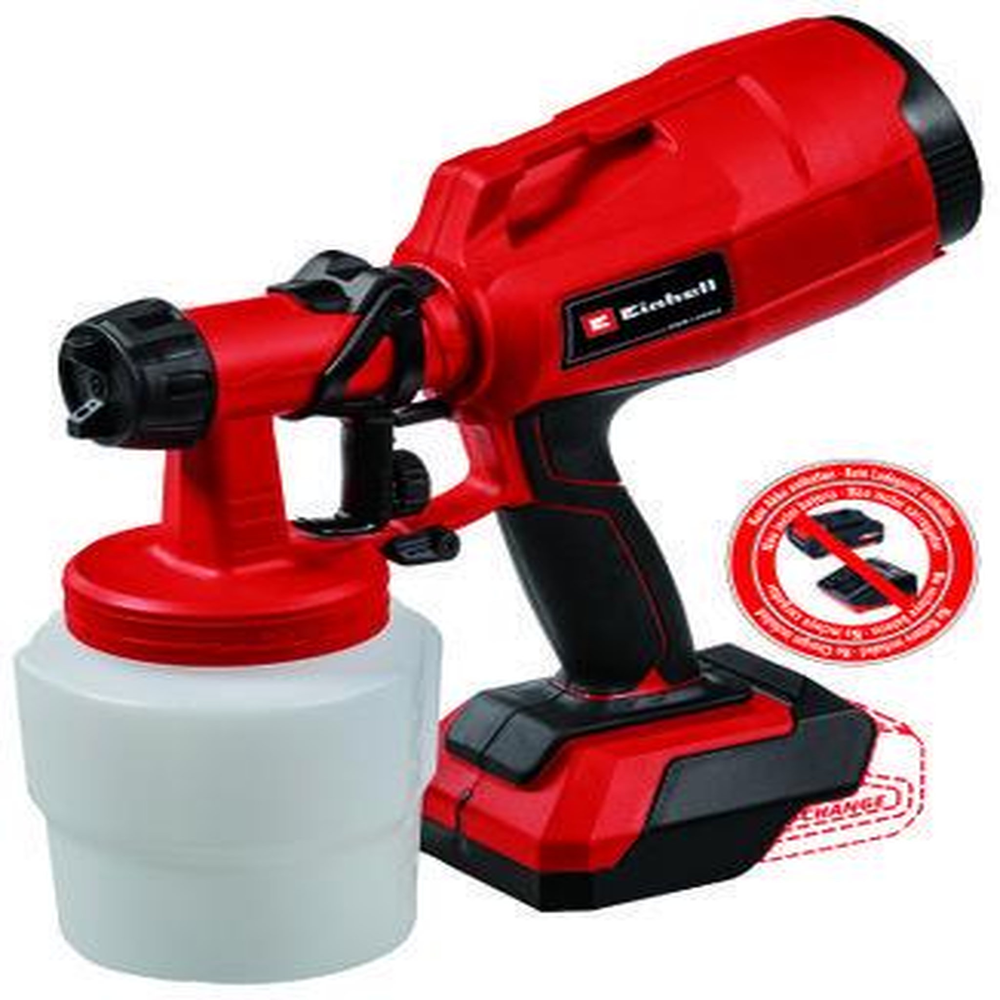 Einhell Pistolet à peinture sans fil Power X-Change TC-SY 18/60 Li Solo