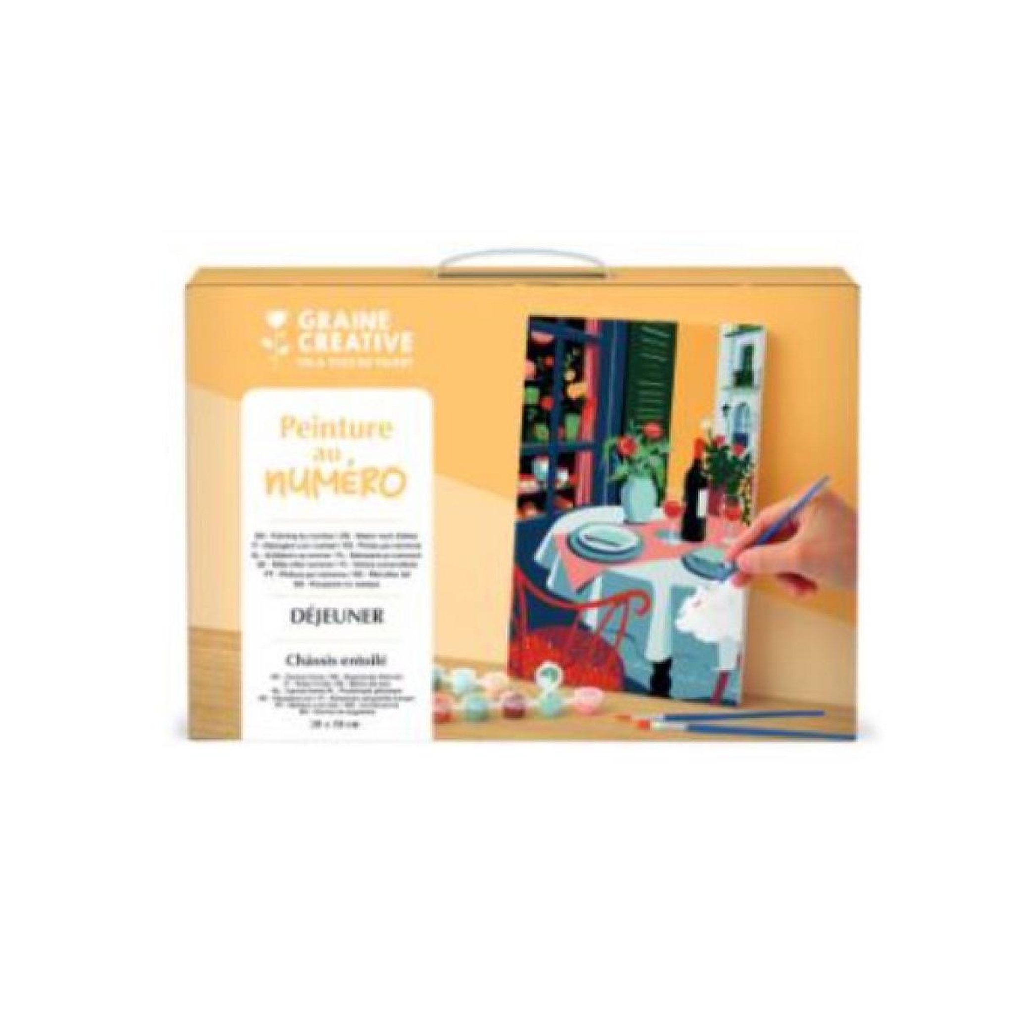 Graine créative Peinture au numero - Dejeuner