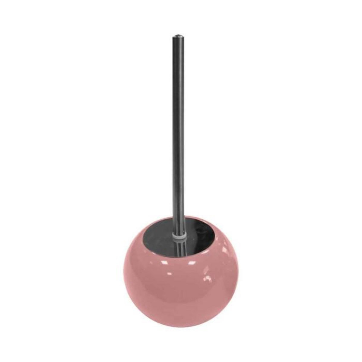Paris Prix Brosse WC Design  Bullea  37cm Rose Poudré