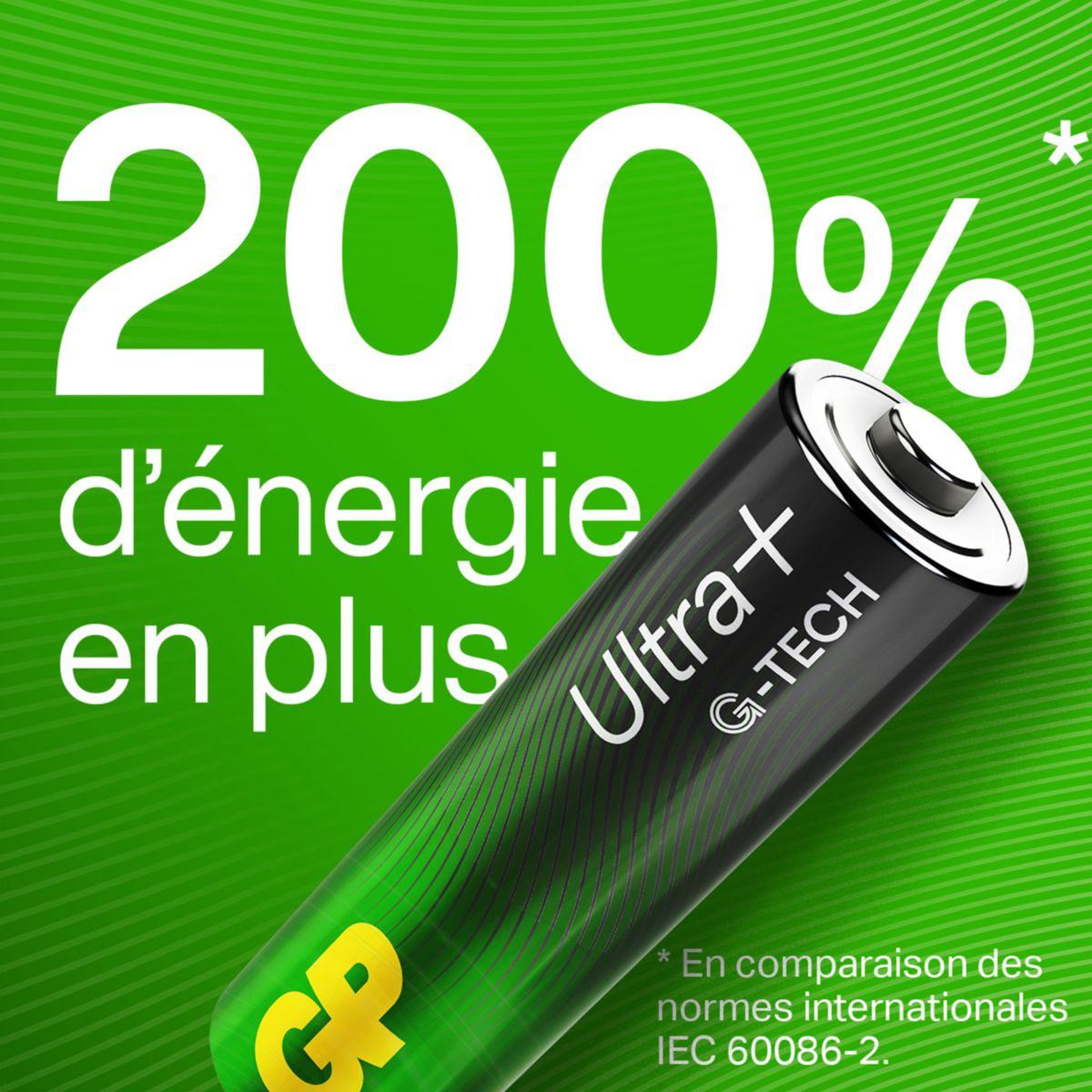 Voir la diapositive 3 : GP BATTERIES Pile ULTRA PLUS 2 Piles D / LR20
