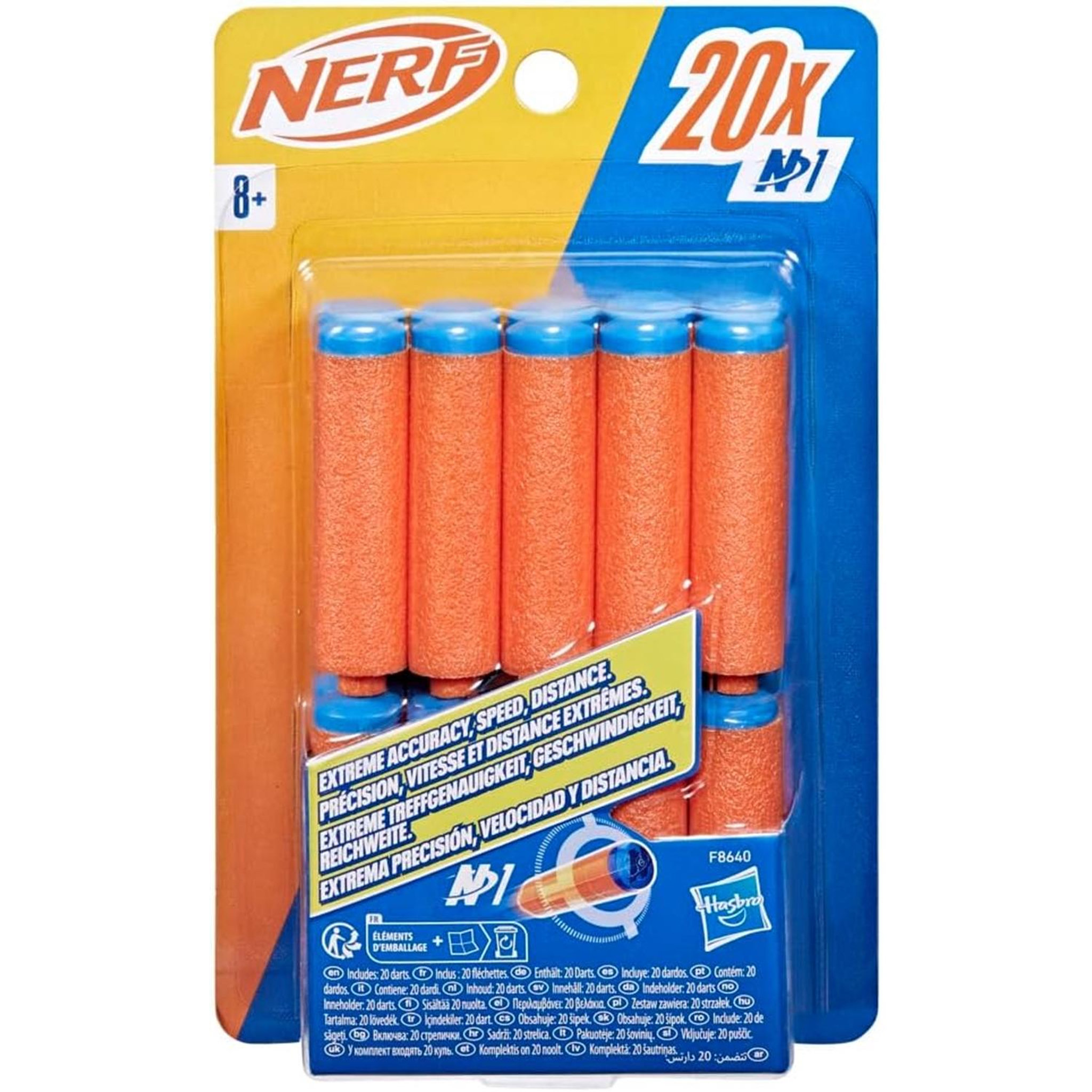 HASBRO Nerf N Series 20 fléchettes N1