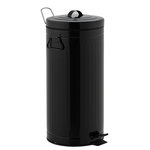 Kitchen move Poubelle à pédale 30l noir - 927250e black as
