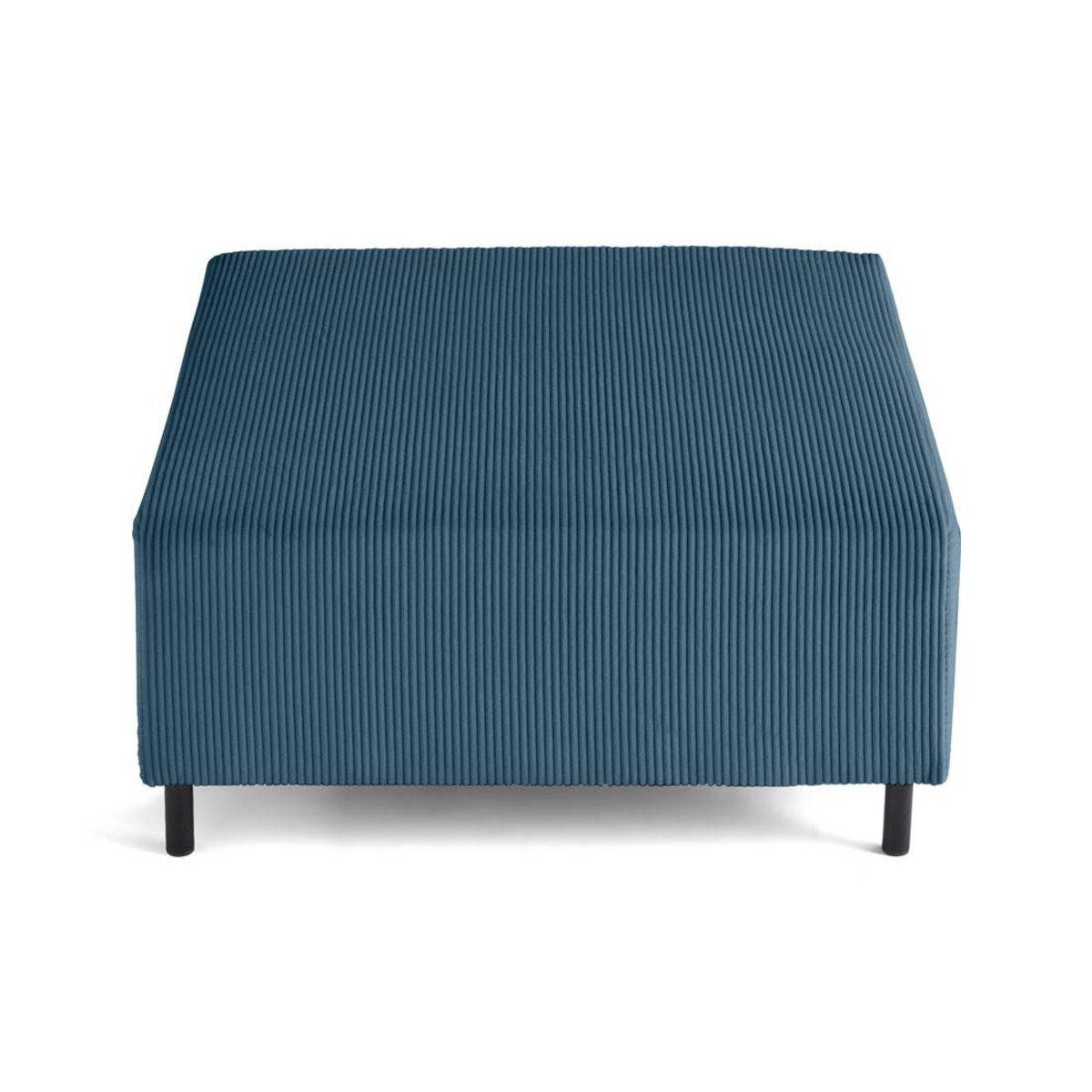 LISA DESIGN Edinburg - pouf modulable - en velours côtelé