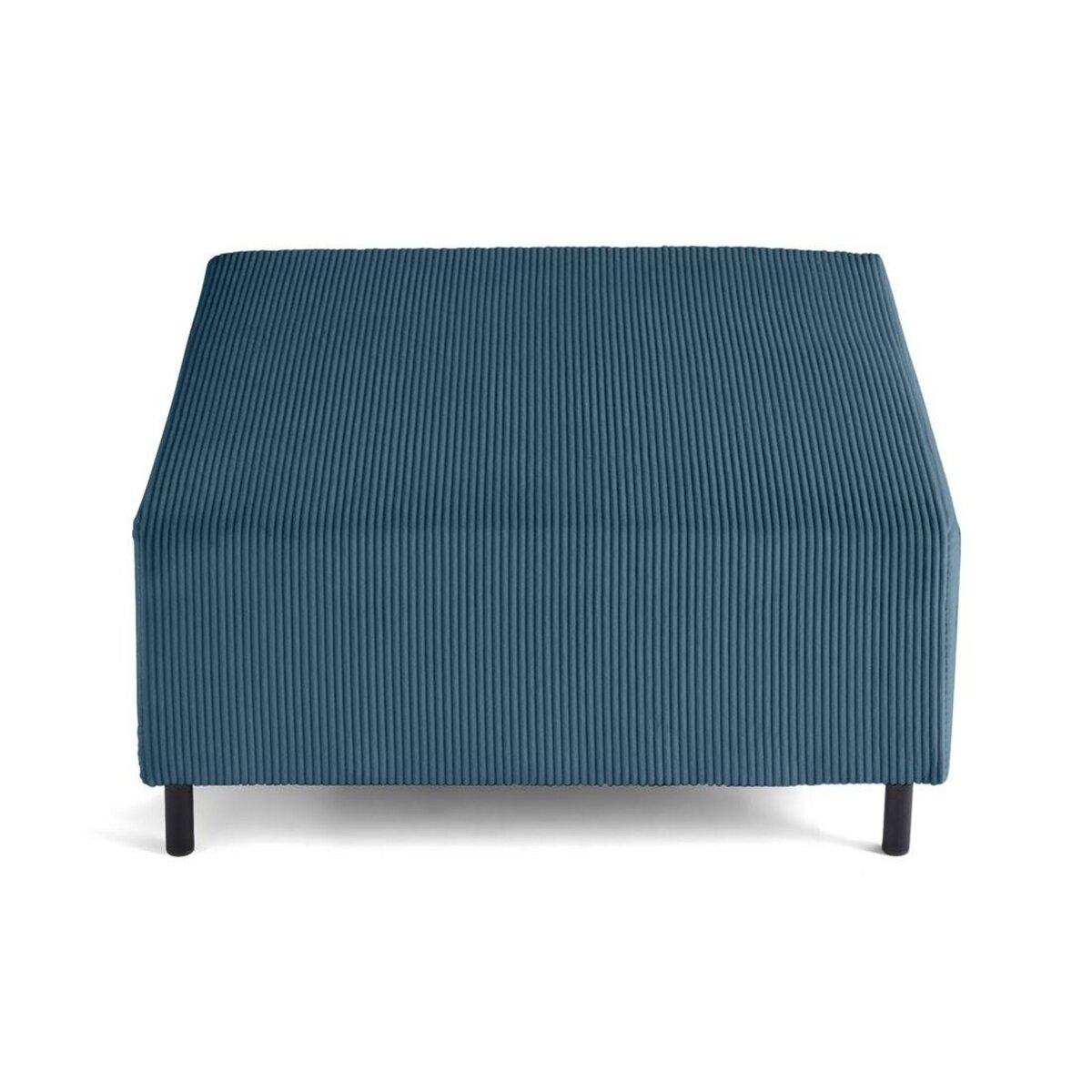 LISA DESIGN Edinburg - pouf modulable - en velours côtelé