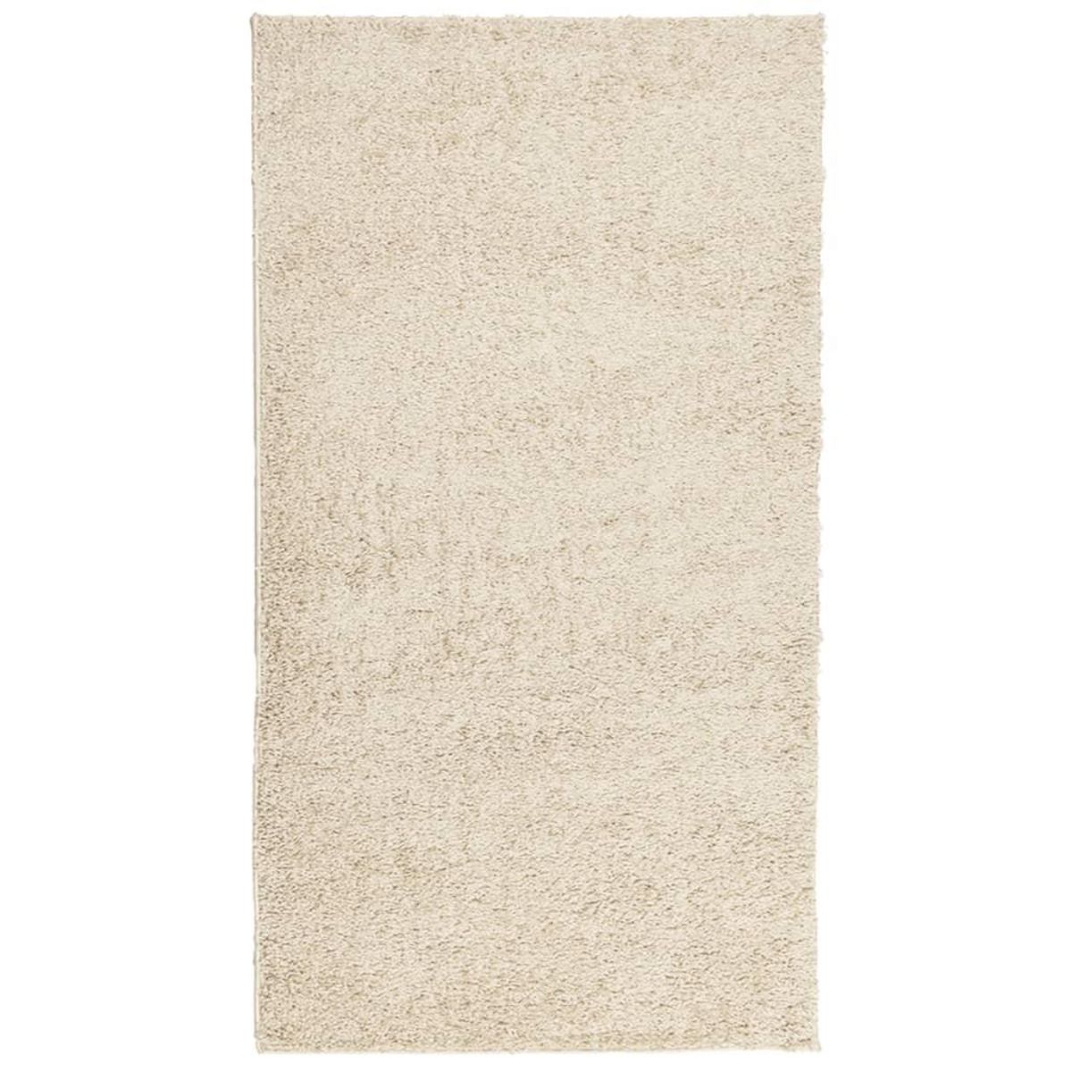 VIDAXL Tapis shaggy PAMPLONA poils longs moderne dore 60x110 cm