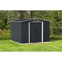 Voir la diapositive 2 : DURAMAX Abri de jardin métal - 6,31m² - MIMILI
