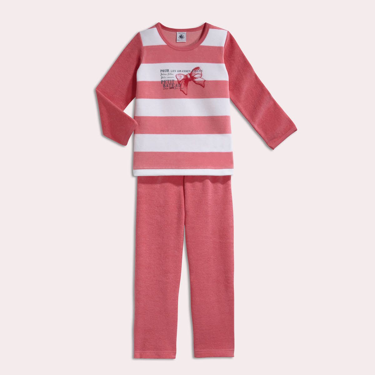 PETIT BATEAU Pyjama velours Fille