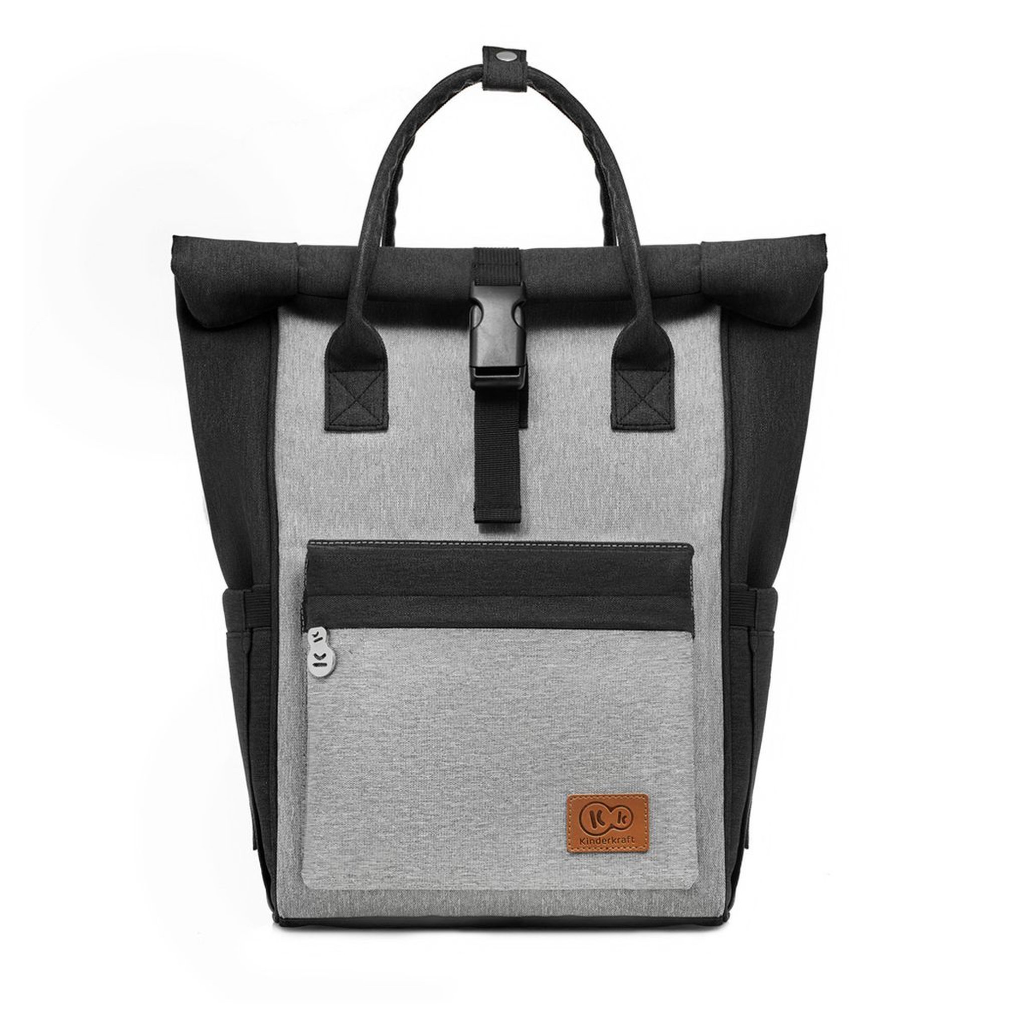 Voir la diapositive 1 : KINDERKRAFT Sac à dos MOONPACK gris
