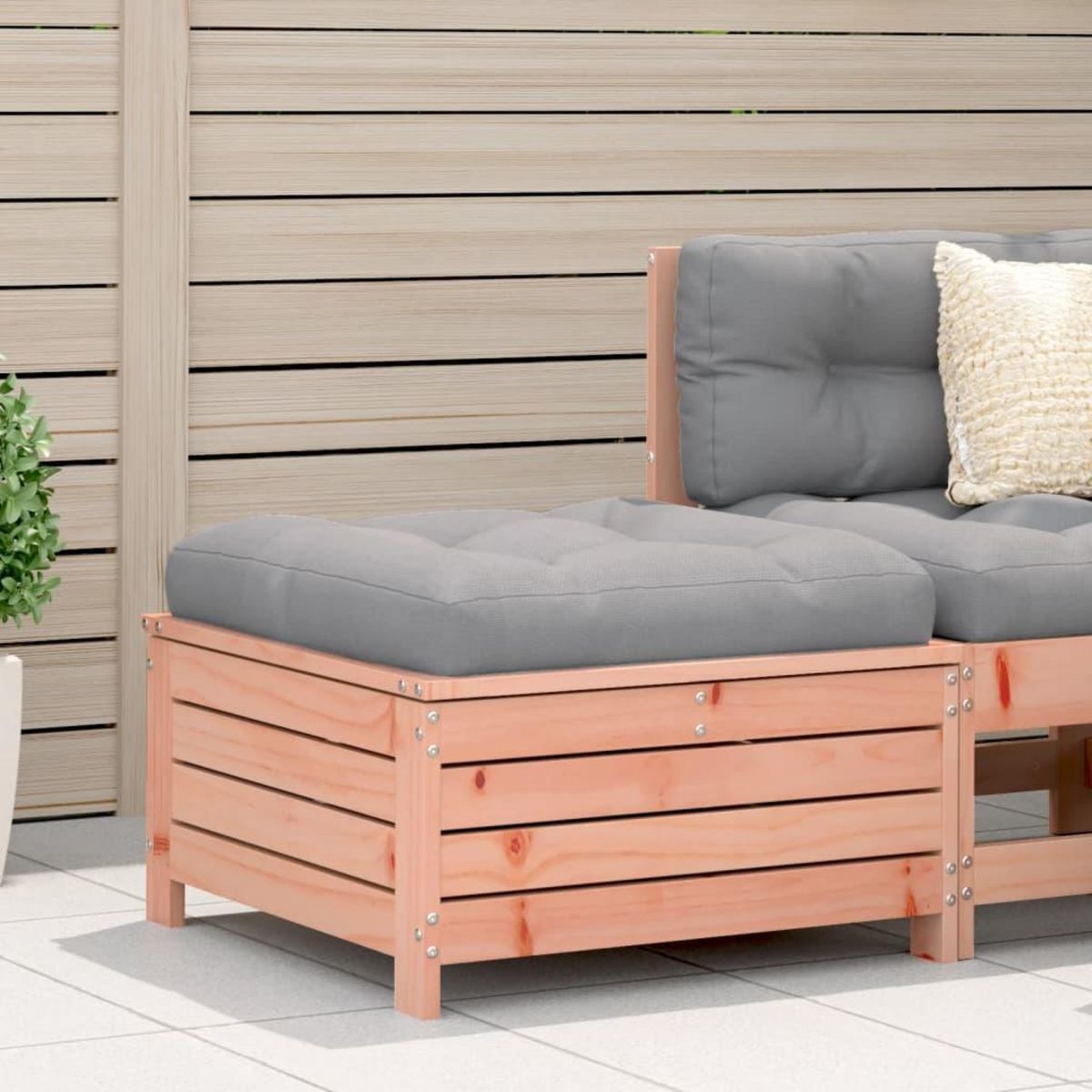 VIDAXL Repose-pied de jardin 62x63,5x32 cm bois massif de douglas
