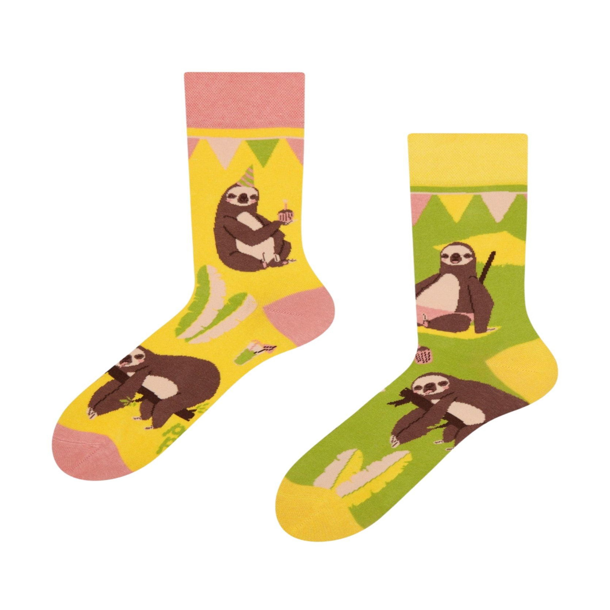 DEDOLES Chaussettes paresseux en fête