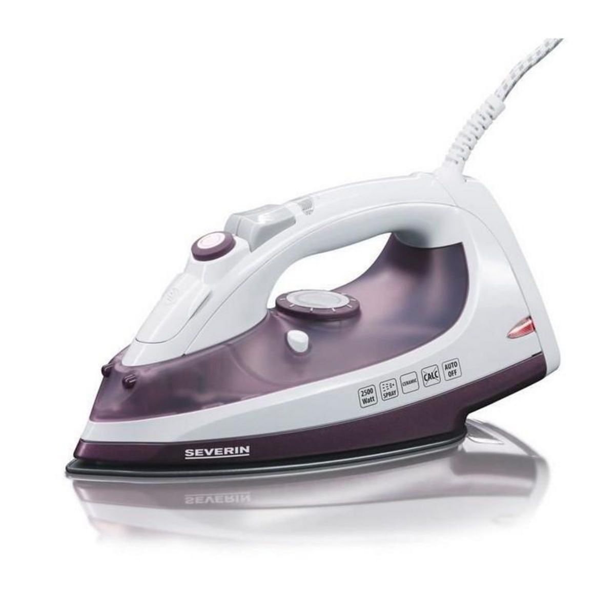 SEVERIN SEVERIN BA3210 Fer vapeur - 2500W - Semelle anti-adhesive revetement ceramique