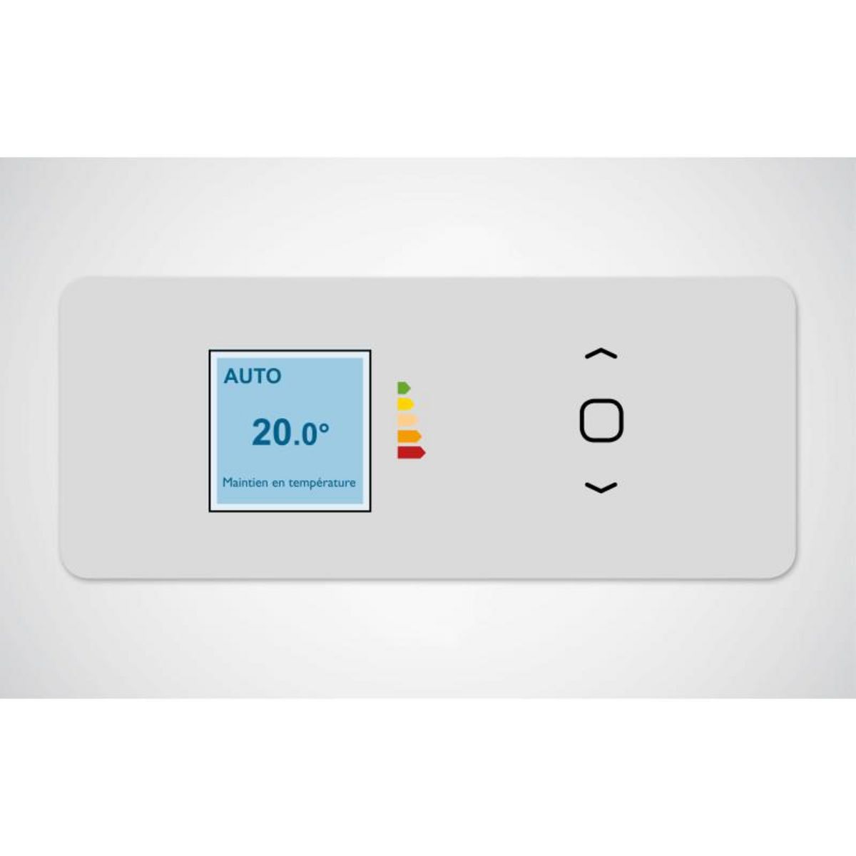 Atlantic Radiateur chaleur 1000W AGILIA horizontal pilotage intelligent connecté blanc carat ATLANTIC 503122