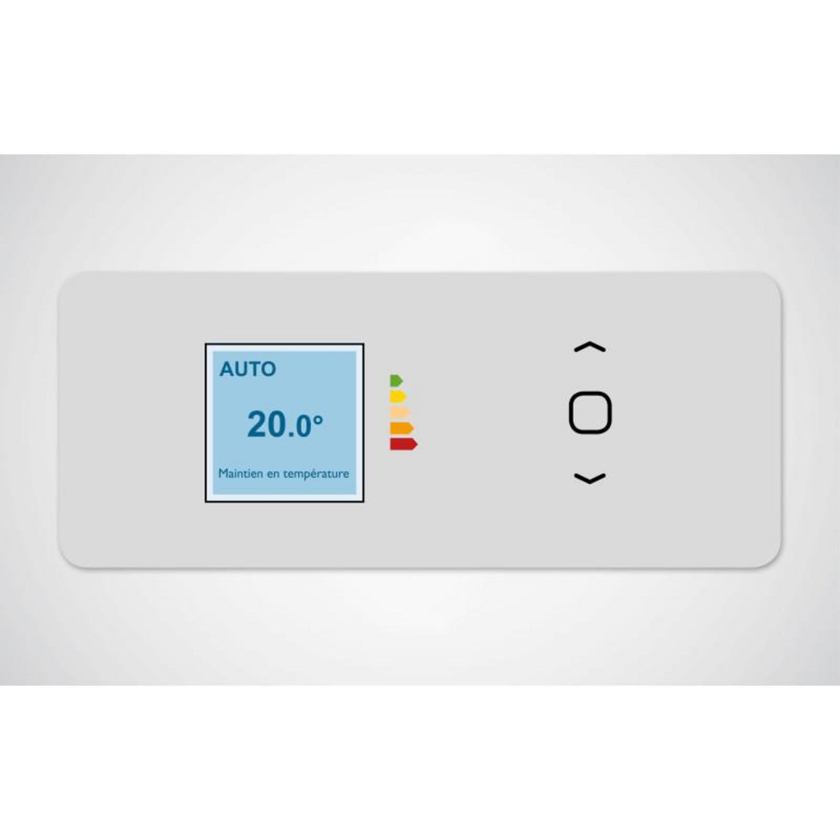 Atlantic Radiateur chaleur 1000W AGILIA horizontal pilotage intelligent connecté blanc carat ATLANTIC 503122