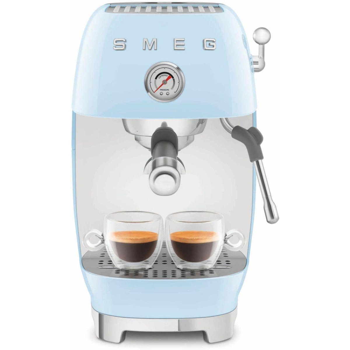 SMEG Machine à expresso ECF03PBEU + Cold Brew