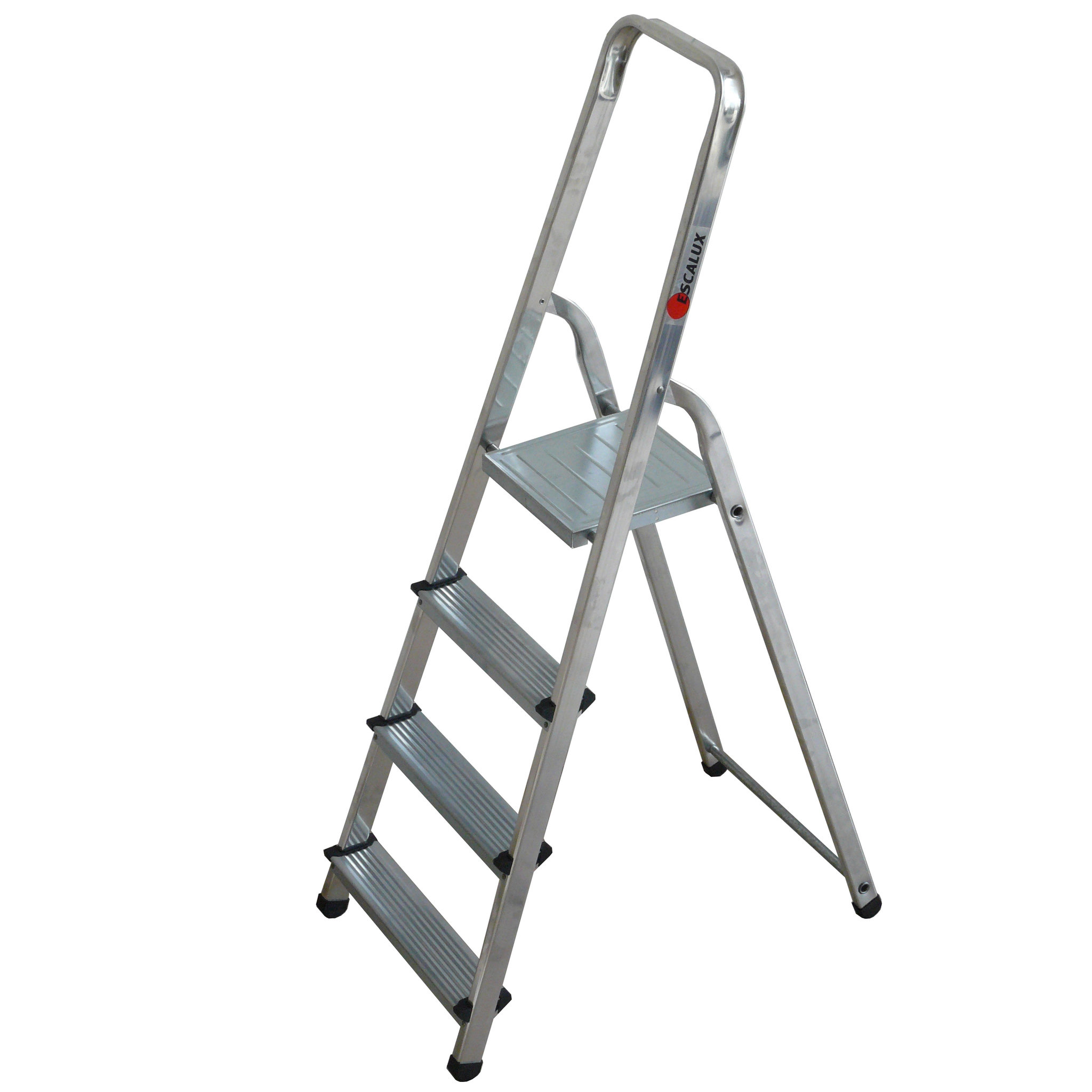 Voir la diapositive 1 : ESCALUX Escabeau Alumixte 4 marches - 2,78 m
