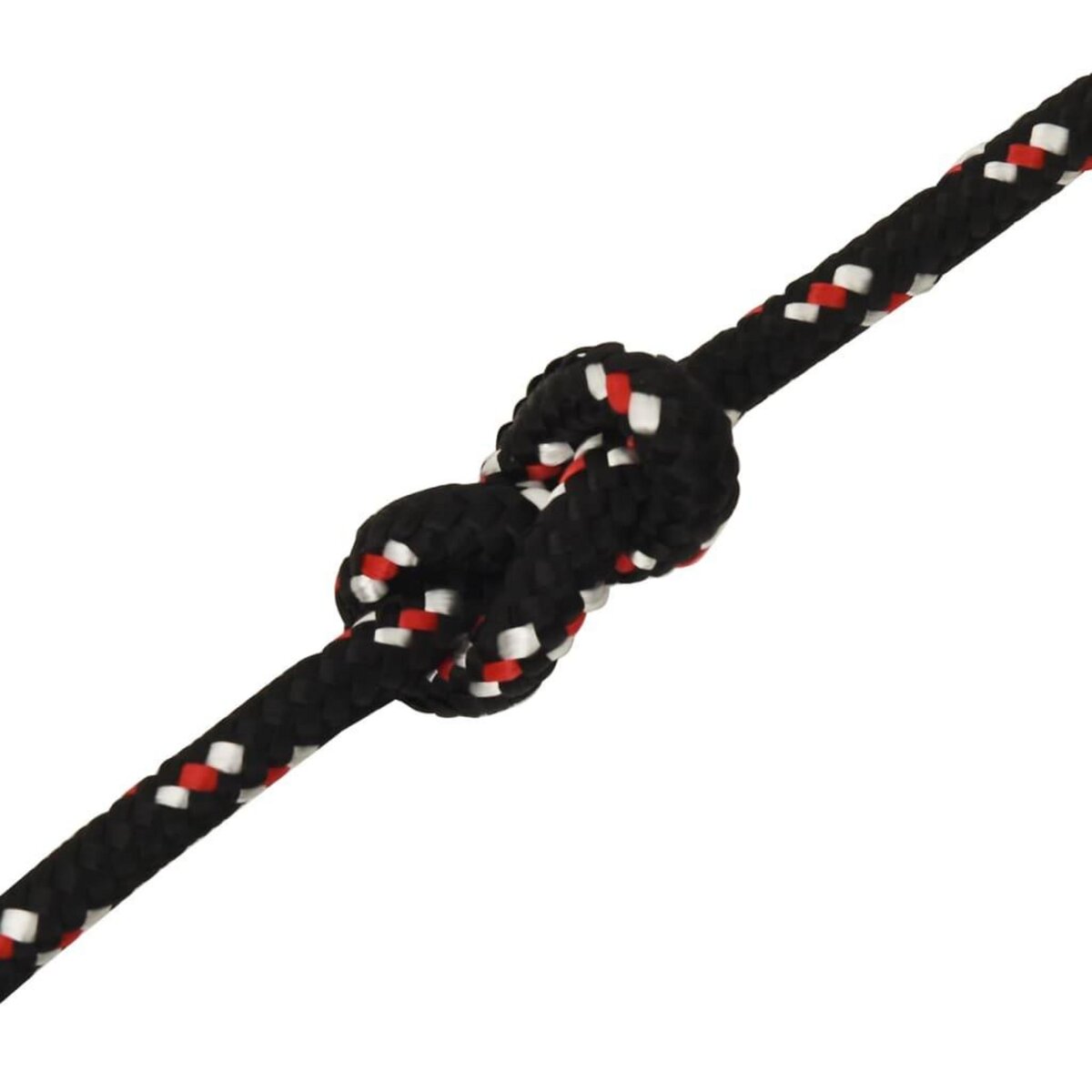 VIDAXL Corde de bateau Noir 14 mm 100 m Polypropylene