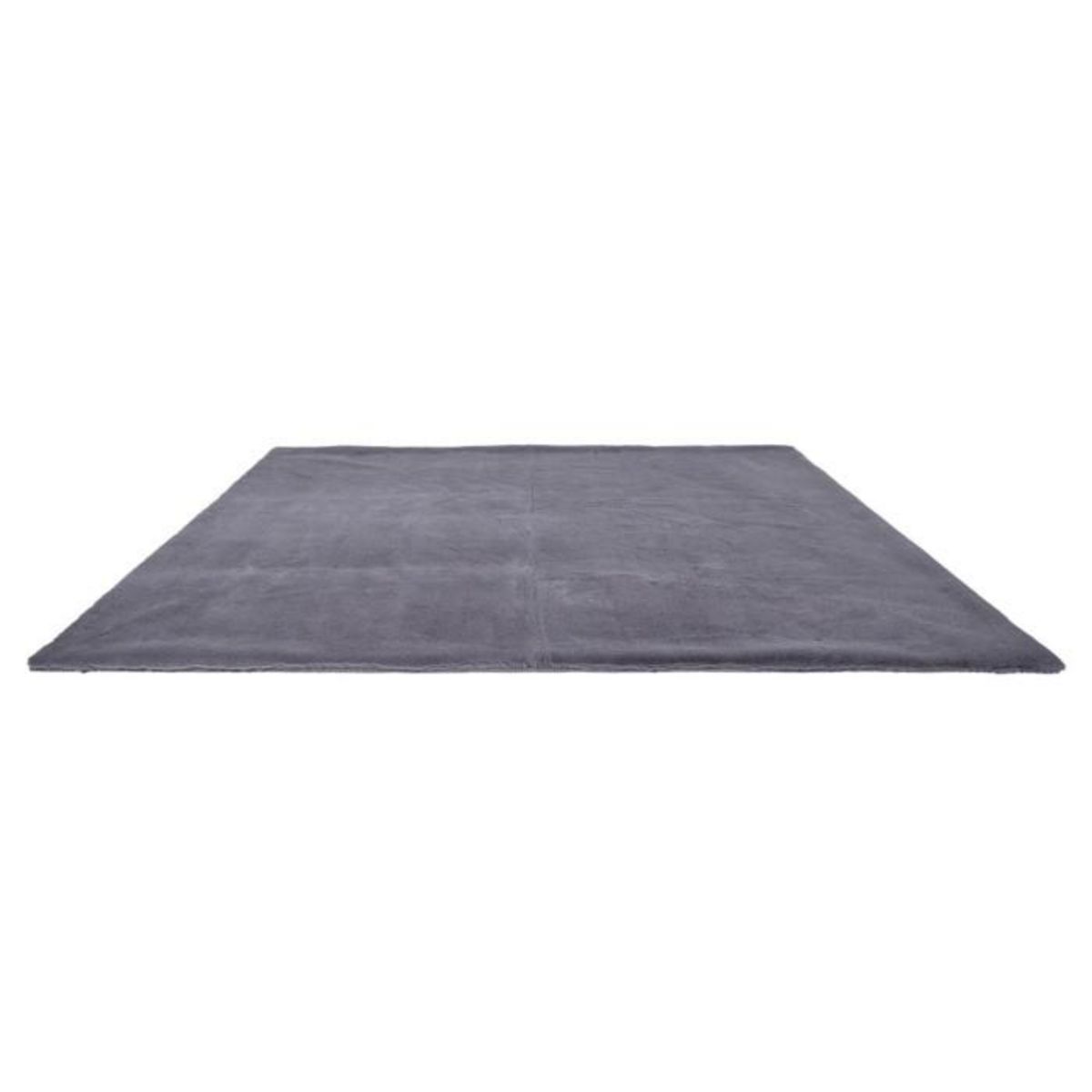 Paris Prix Tapis Imitation Fourrure  Fin  120x170cm Gris
