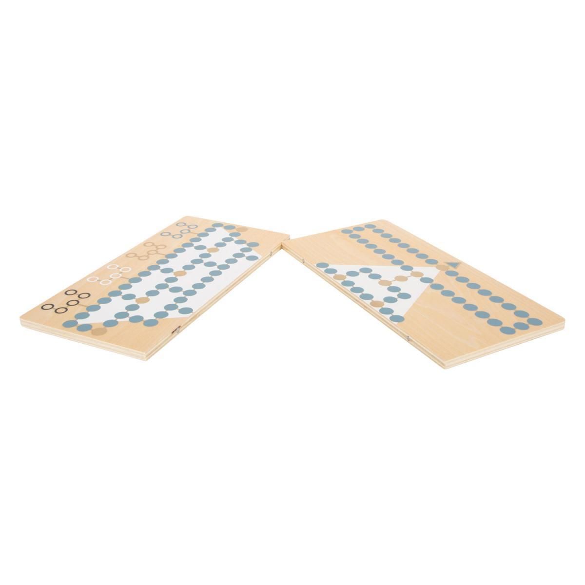 SMALLFOOT coffret 2 jeux : barricade et halma