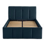 Voir la diapositive 1 : LISA DESIGN Elysia - lit coffre - 140x190 - en velours - sommier inclus
