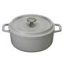 Voir la diapositive 2 : Invicta Cocotte ronde en fonte d'aluminium 32cm gris - PUV402322