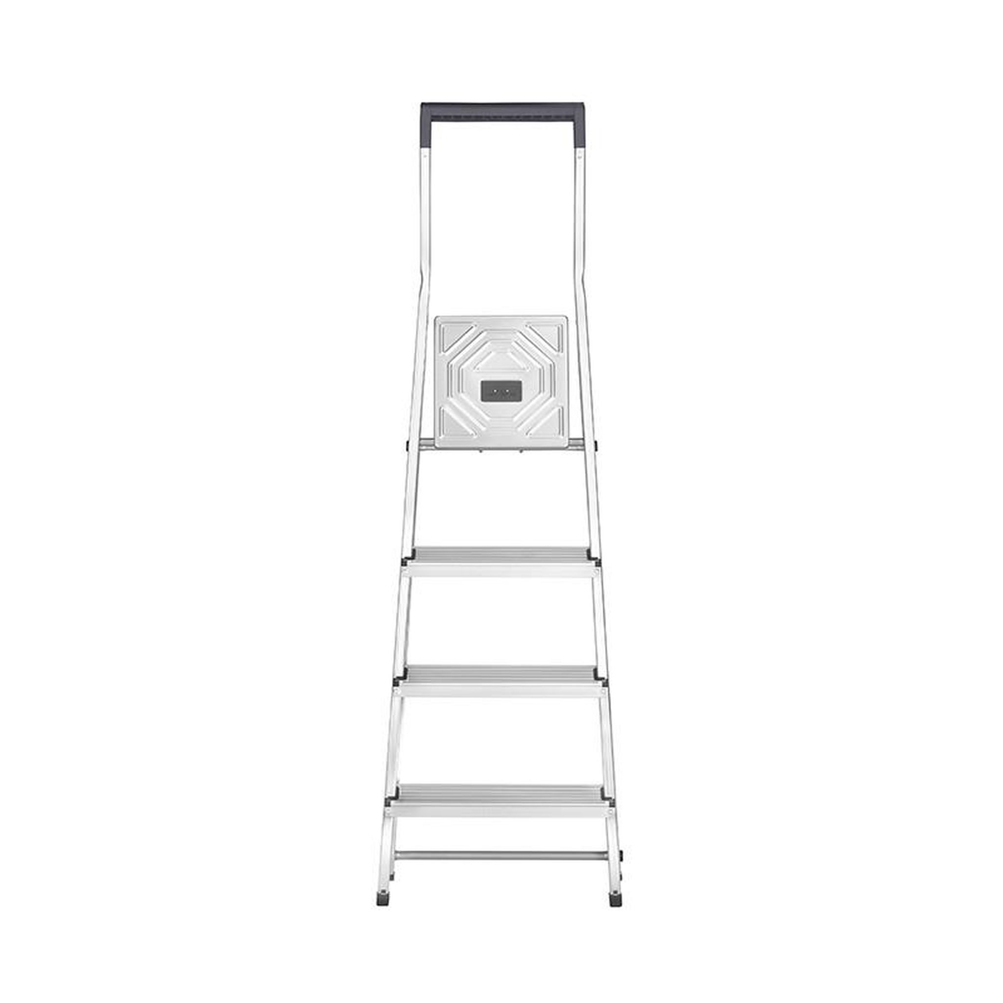 Voir la diapositive 3 : HAILO Escabeau domestique pliable en aluminium 4 marches ultra léger Hailo L40