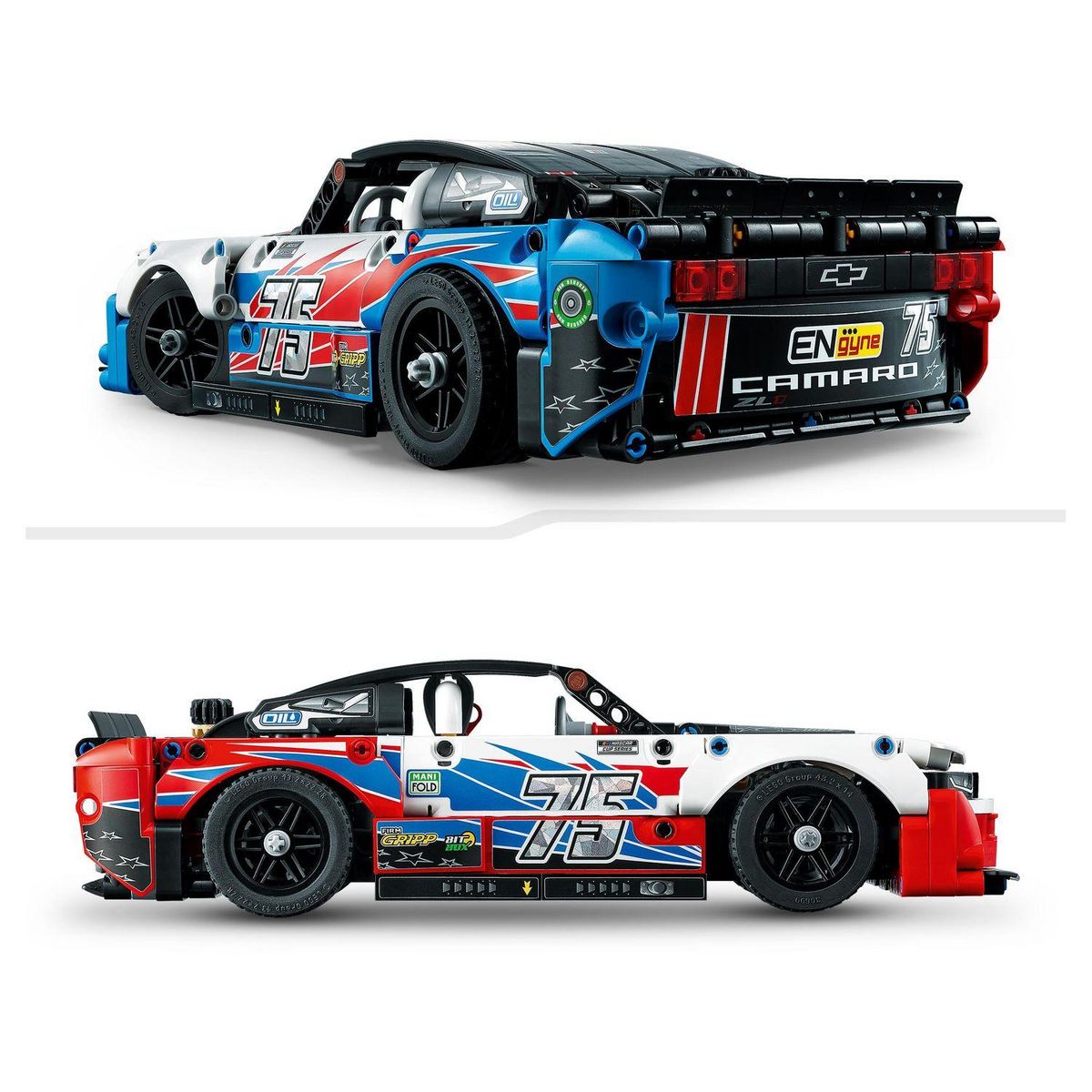 LEGO Technic 42153 - Chevrolet Camaro ZL1 NASCAR Next Gen, Kit de Maquette de Voiture, Collection, Jouet de Véhicule de Course, Construction Automobile de Sport