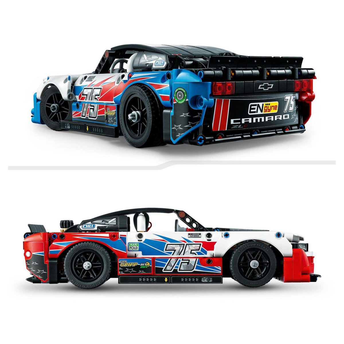 LEGO Technic 42153 - Chevrolet Camaro ZL1 NASCAR Next Gen, Kit de Maquette de Voiture, Collection, Jouet de Véhicule de Course, Construction Automobile de Sport