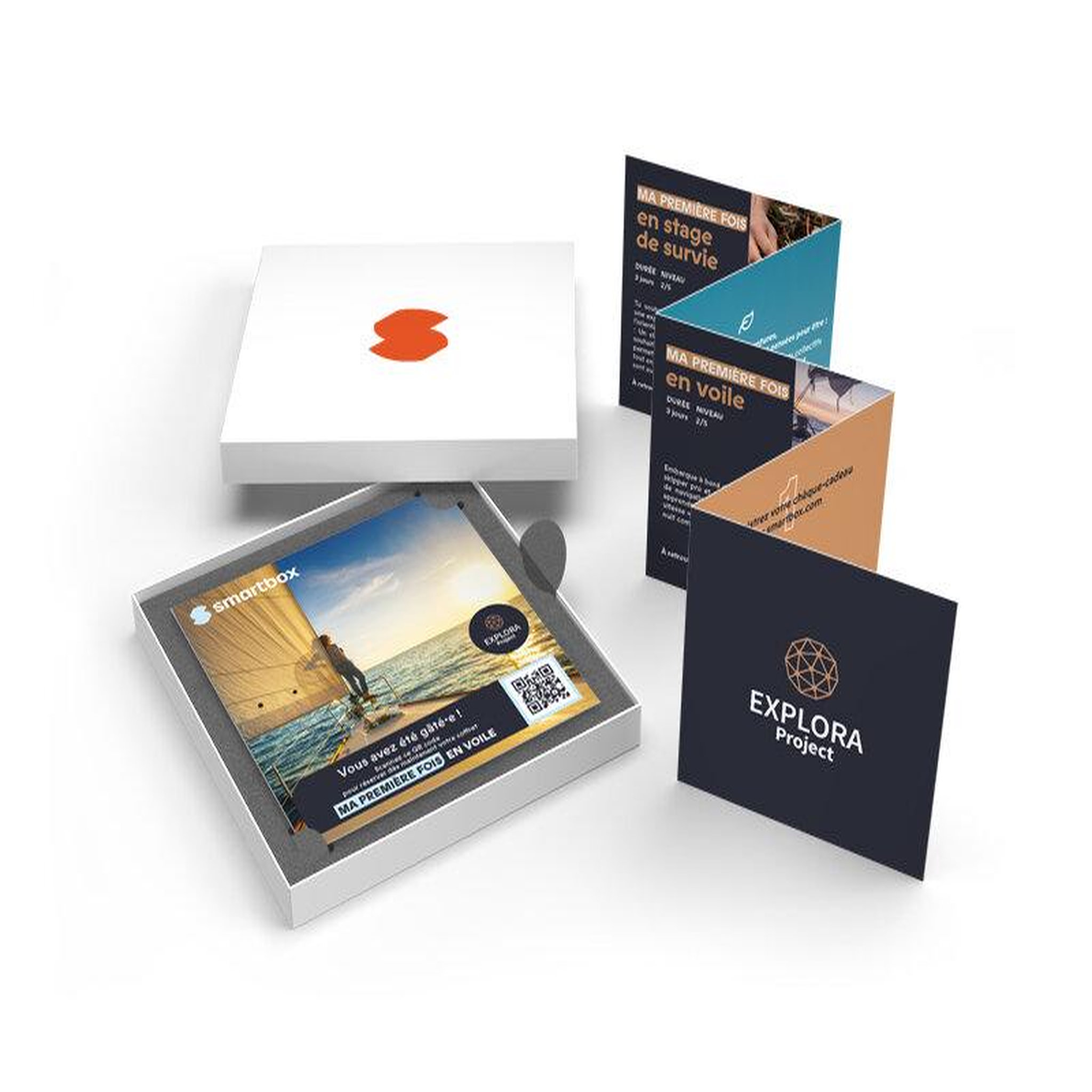 Voir la diapositive 2 : Smartbox Explora project - ma première fois en haute mer - coffret cadeau séjour