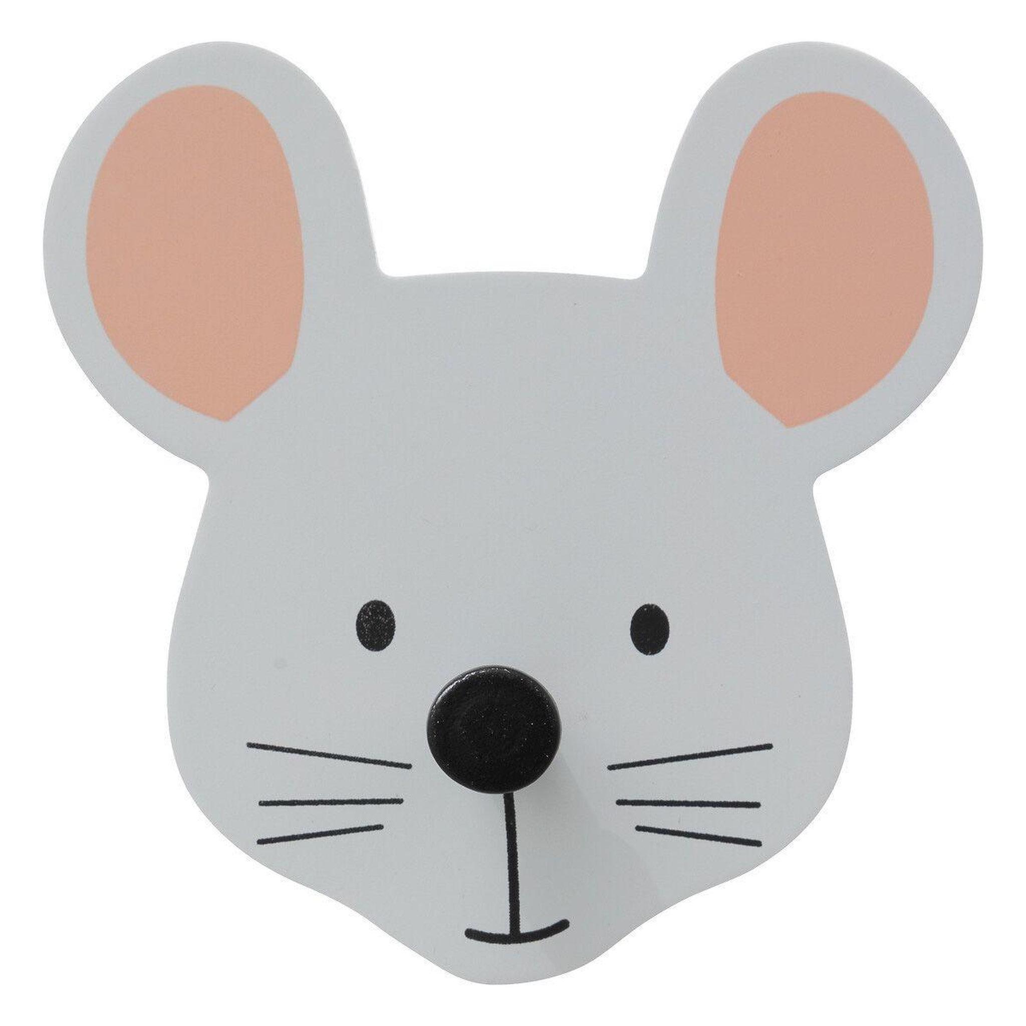 Voir la diapositive 2 : Atmosphera Kids Lot de 3 patères déco  animaux  10cm multicolore