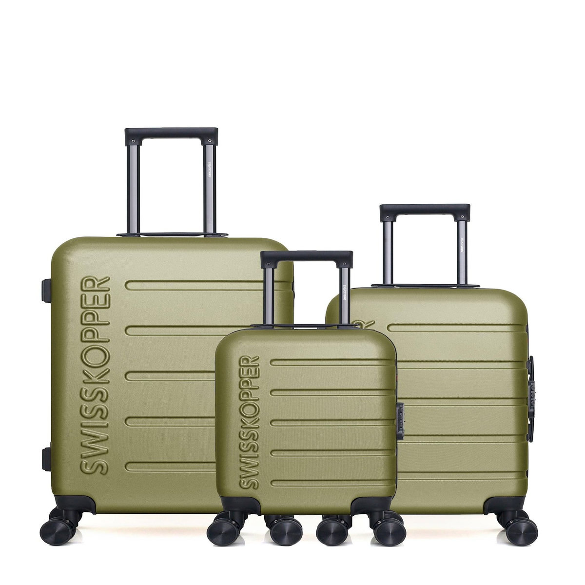 SWISS KOPPER SWISS KOPPER  -  Lot de 3  -  Valise weekend, valise cabine et valise cabine XXS AIGLE