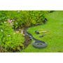 Voir la diapositive 4 : NATURE Bordure a gazon - NATURE - Gris - Rouleau - PE épaisseur 4 mm - H5 cm x 10 m - 10 clous torsadés noir - H20cm x 8 mm