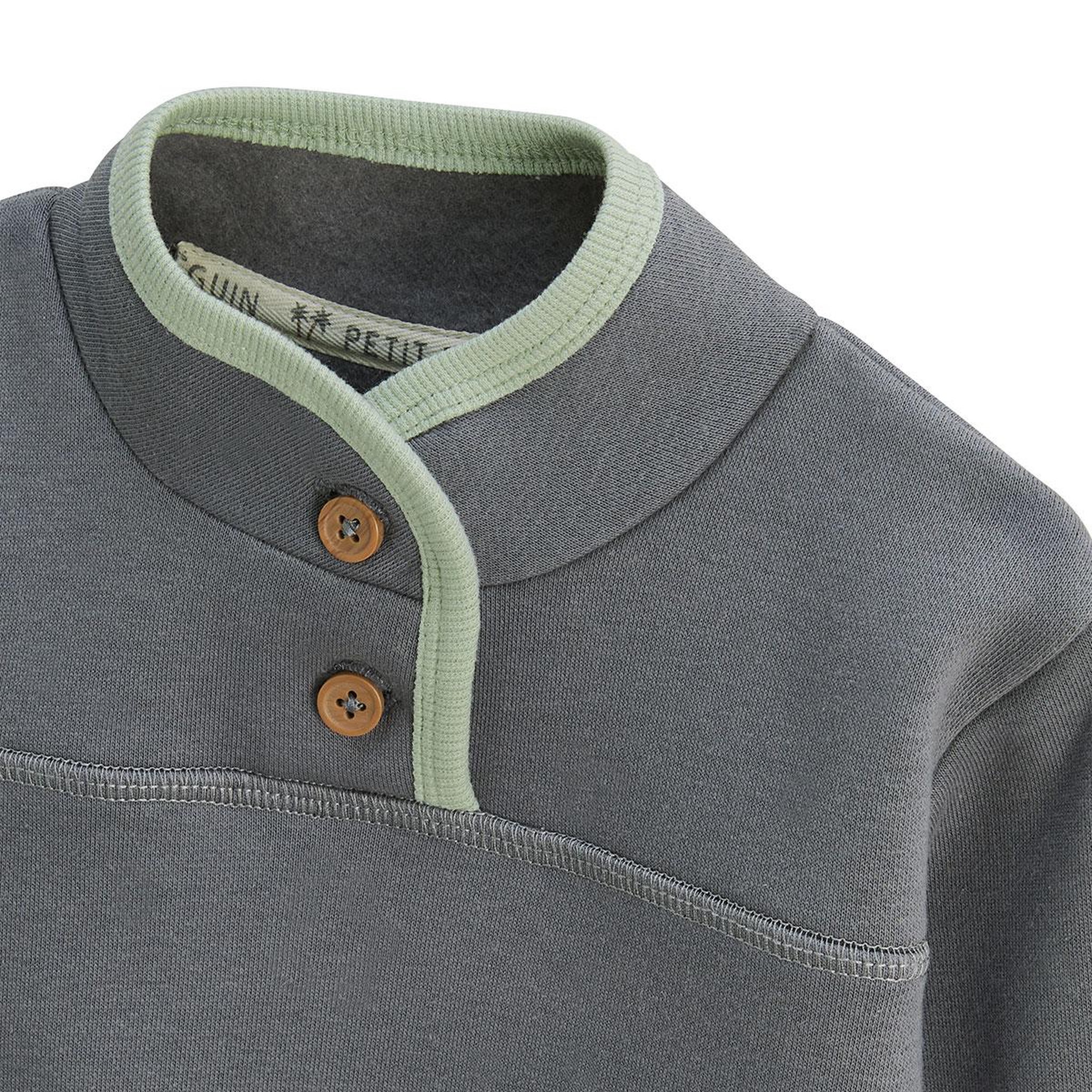 Voir la diapositive 4 : Petit Béguin Sweat-shirt enfant en molleton ultra chaud Boavista