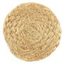 Voir la diapositive 2 : Paris Prix Lot de 4 Dessous de Verre en Jute  Rond  10cm Naturel