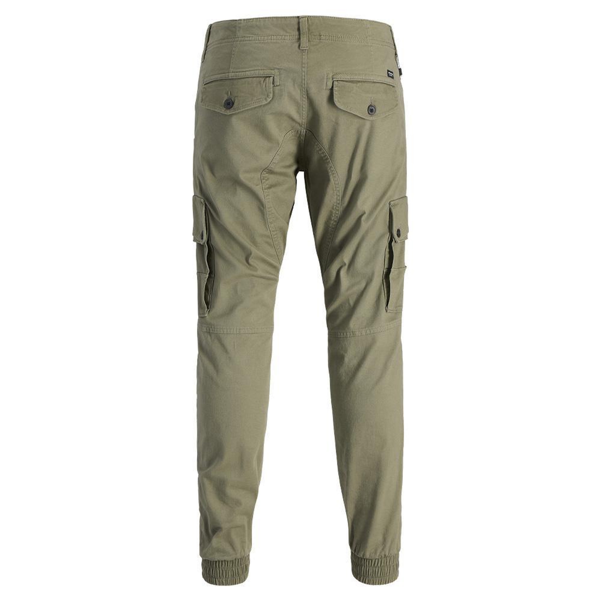 Voir la diapositive 3 : Jack & Jones Pantalon cargo kaki fluide garçon jack & jones paul 111
