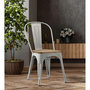 Voir la diapositive 4 : DIVERS Lot de 4 chaises vintage Liv H84 cm - Gris mat