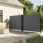 Voir la diapositive 1 : VIDAXL Auvent lateral retractable anthracite 180x1000 cm