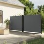 Voir la diapositive 1 : VIDAXL Auvent lateral retractable anthracite 180x1000 cm