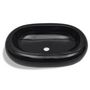Voir la diapositive 4 : VIDAXL Vasque ovale ceramique Noir pour salle de bain