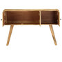 Voir la diapositive 4 : VIDAXL Buffet Bois de manguier massif 120x30x80 cm