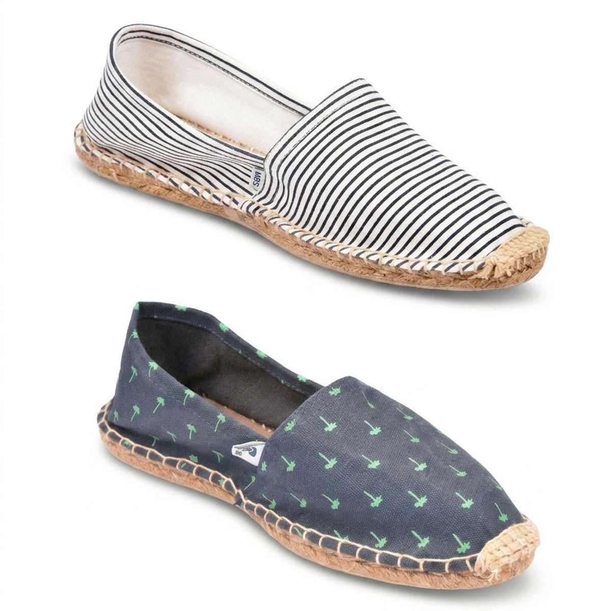 OZABI OZABI Pack 2 Paires Espadrilles Homme Semelle Corde Jute