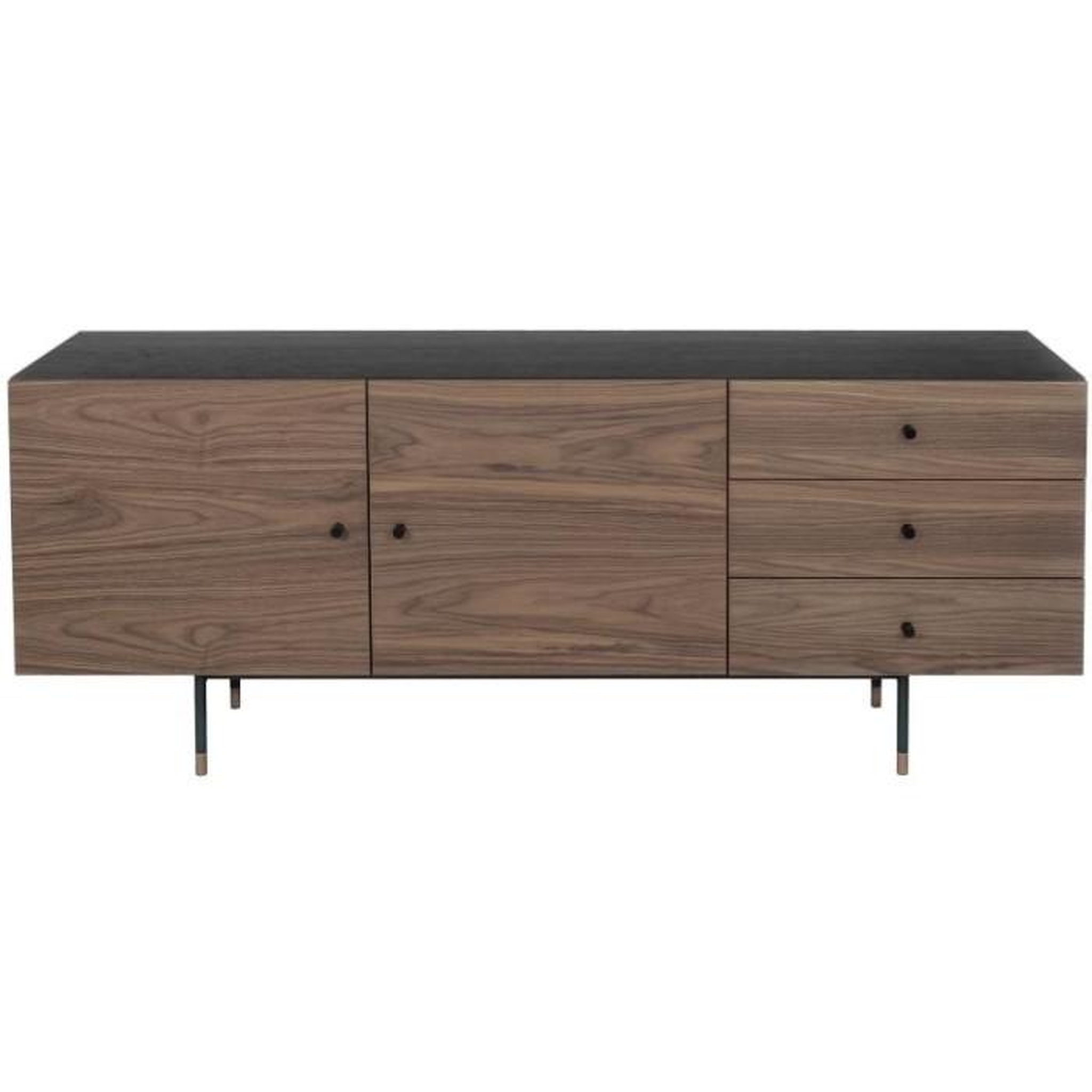 Paris Prix Buffet 2 Portes & 3 Tiroirs  Jugend  180cm Noyer