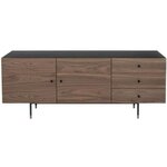 Paris Prix Buffet 2 Portes & 3 Tiroirs  Jugend  180cm Noyer