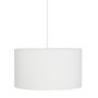 Voir la diapositive 2 : ATMOSPHERA Abat Jour en Tissu Bouclette  Beline  40cm Blanc