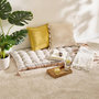 Voir la diapositive 3 : ATMOSPHERA Matelas de Sol à Rayures  Groove  60x120cm Beige