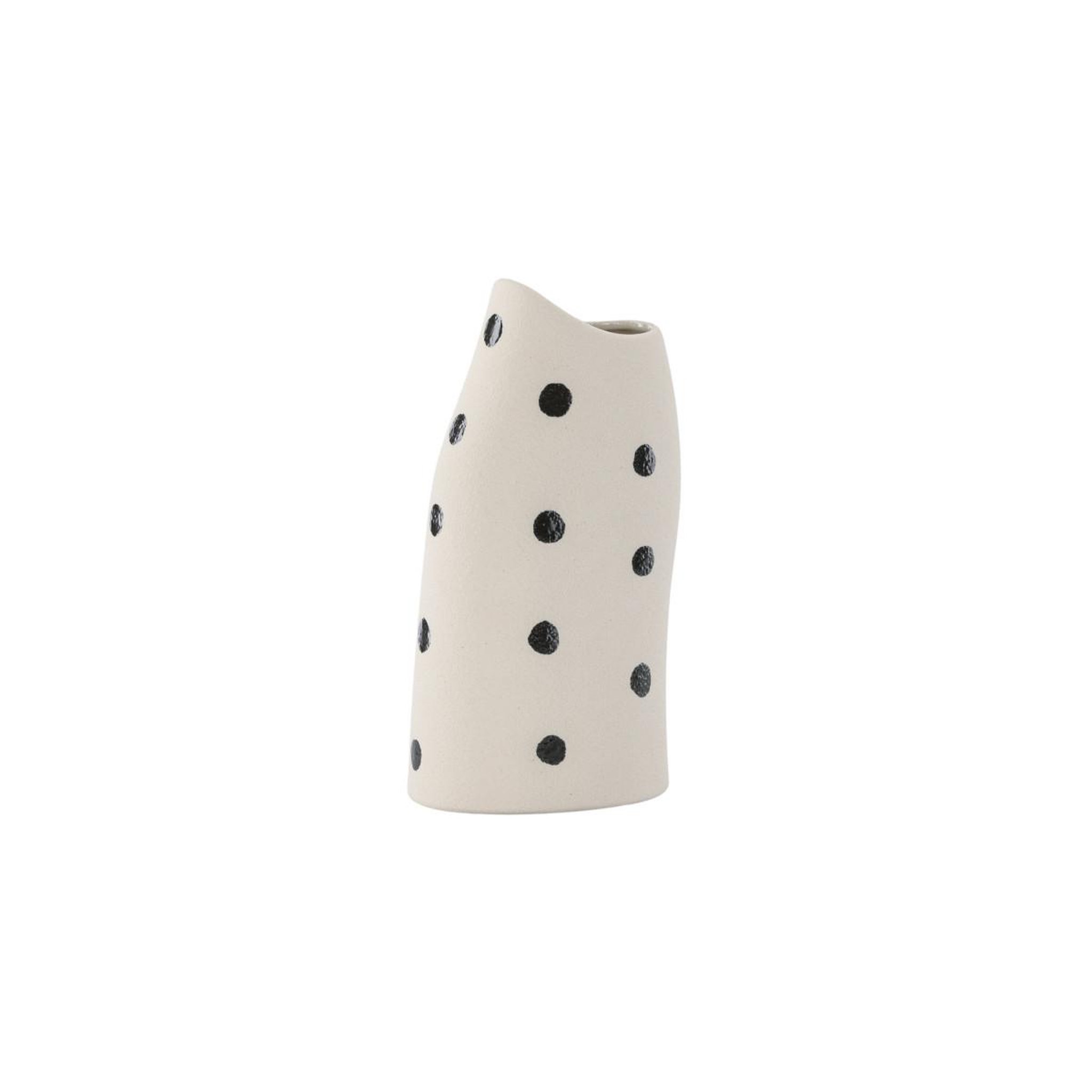 Voir la diapositive 4 : Paris Prix Vase Design  Ernst  23cm Blanc & Noir