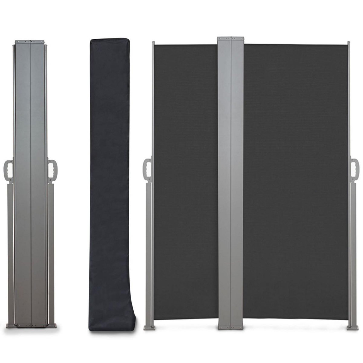 ID MARKET Housse de protection pour paravent extérieur double